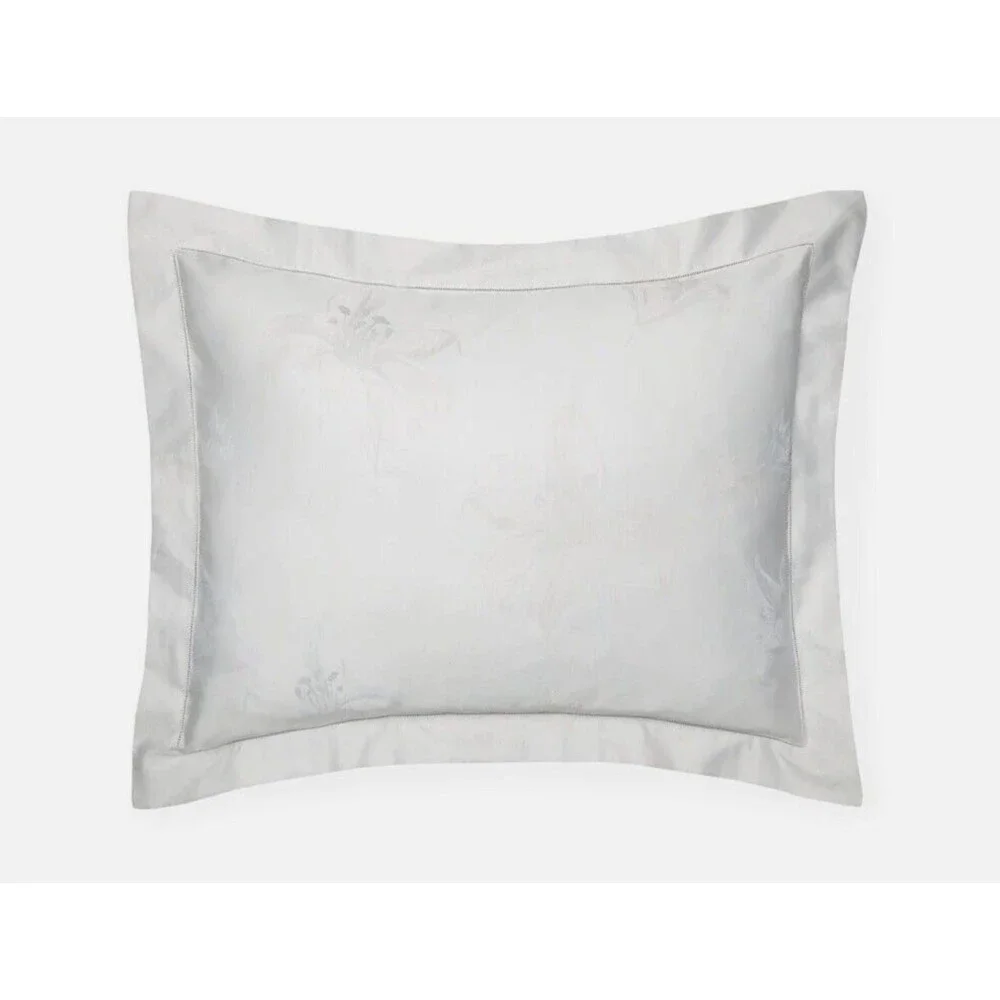 NIP SFERRA Kara 5790 King Pillow Sham 100% Cotton Sateen Jacquard ITALY Blush